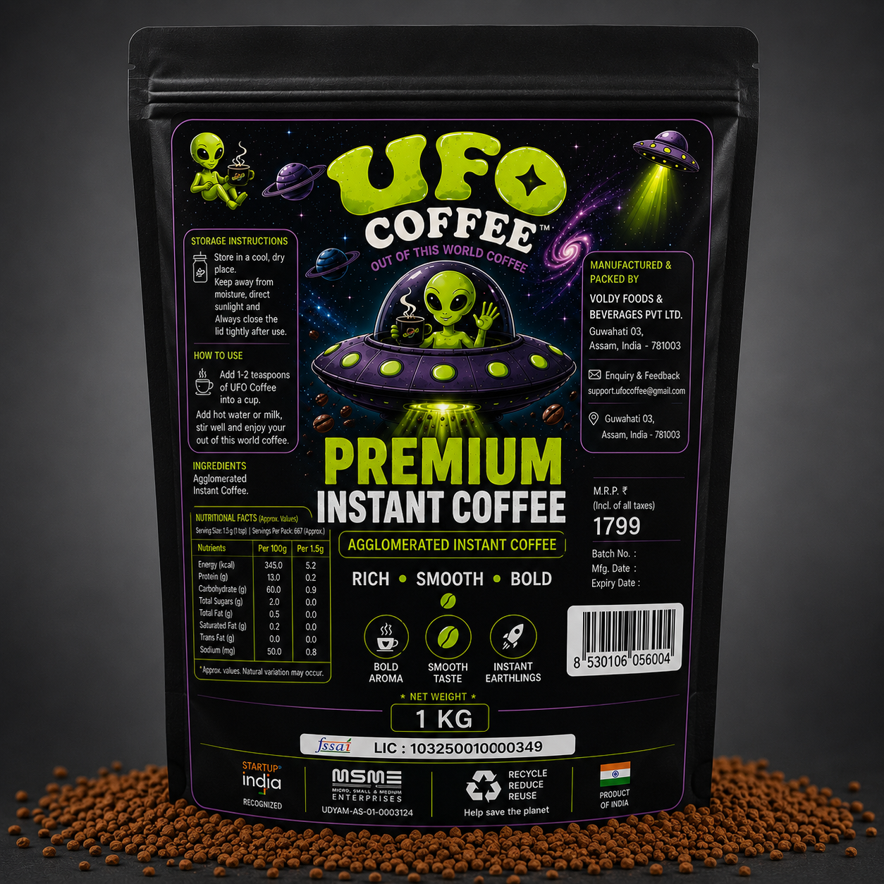 Premium Instant Coffee 1 KG | Commercial & Home Use ⭐⭐⭐⭐⭐(29)