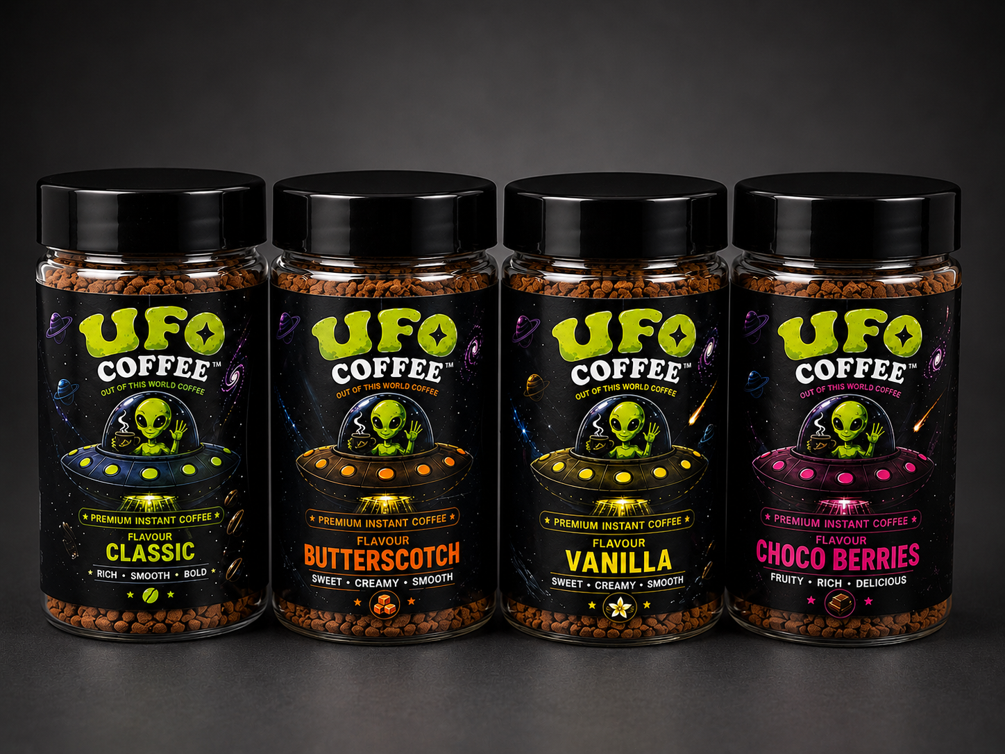 Ultimate Combo Pack  | Premium Instant Coffee Gift Box | 4 × 90g ⭐⭐⭐⭐(89)